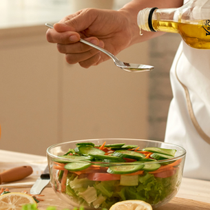 Cocinando saludable con aceite de canola