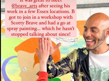 ITV News report about concrete canvas ARTUK.ORG 