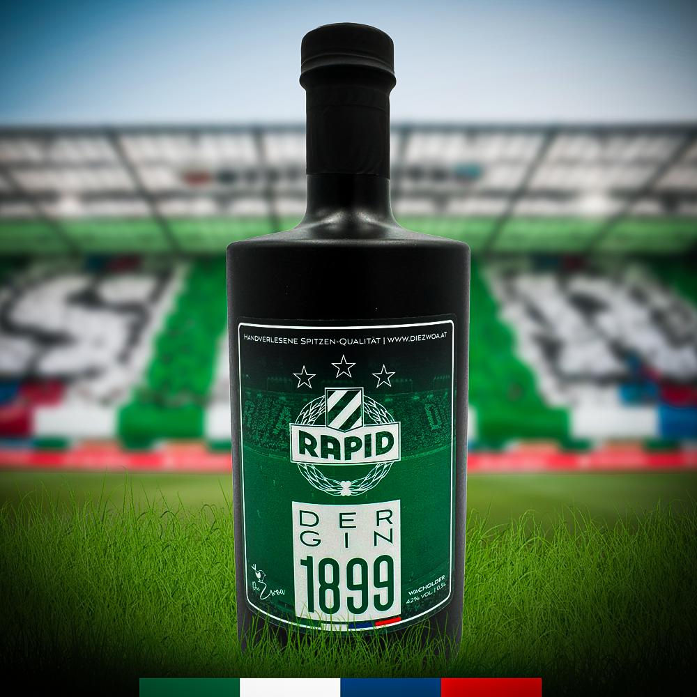 SK Rapid Gin (Farbeffekt blau / grün)