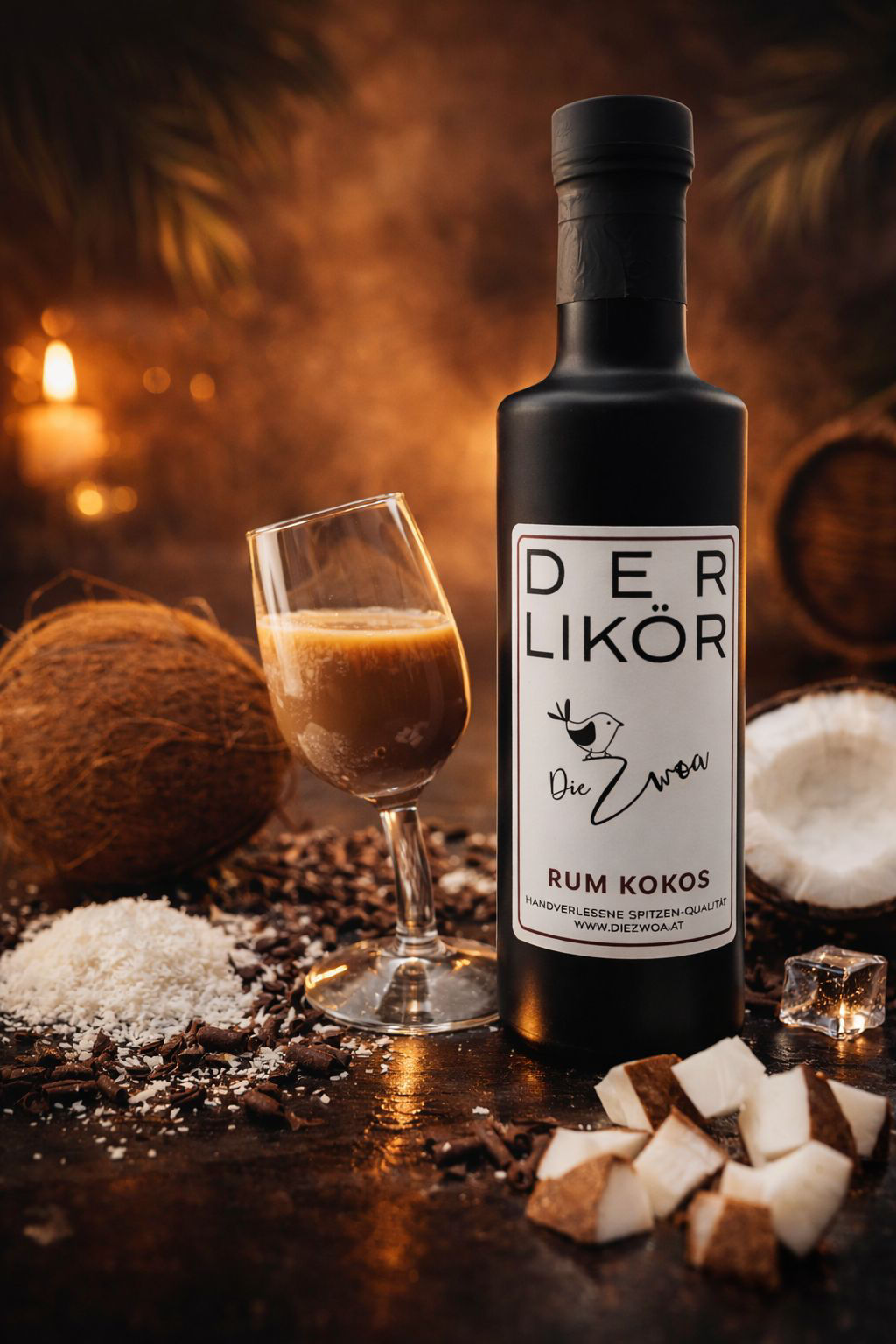 Schokolikör Rum Kokos