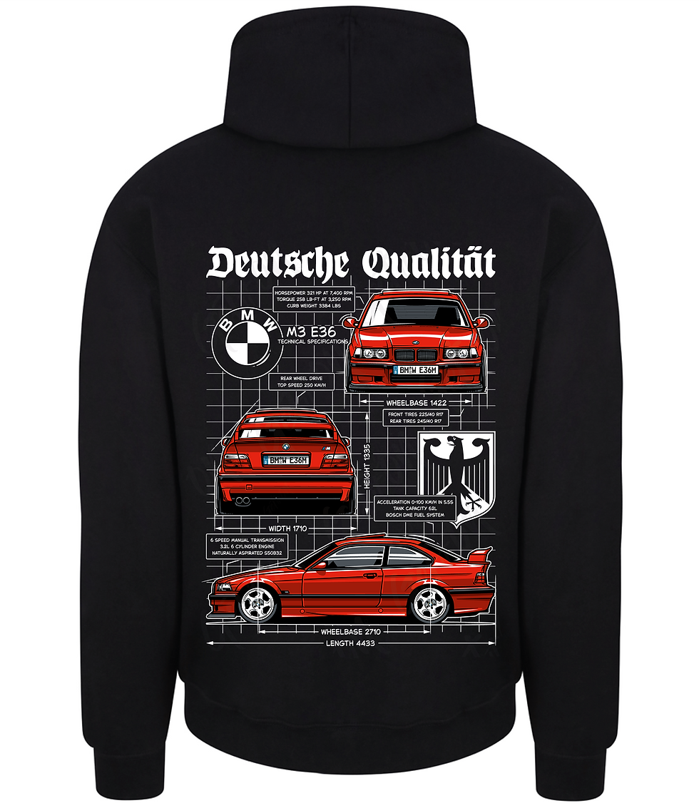 BMW M3 E36 Hoodie