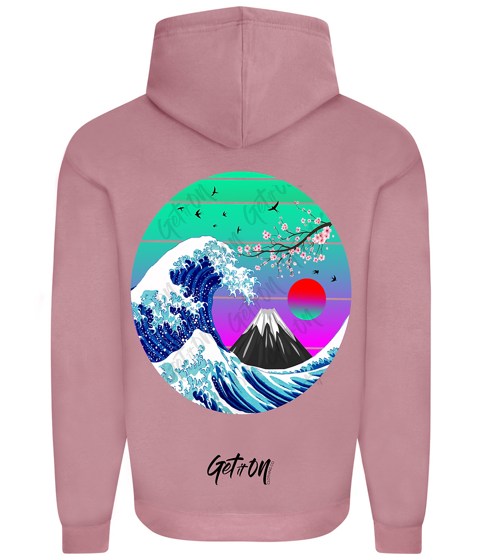 Thumbnail: The Great wave of Kanagawa Hoodie