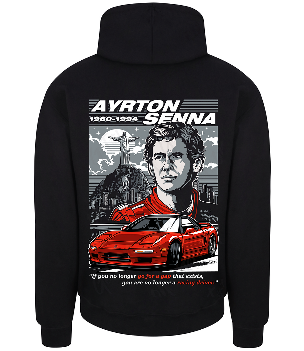 HONDA NSX AYRTON SENNA Hoodie