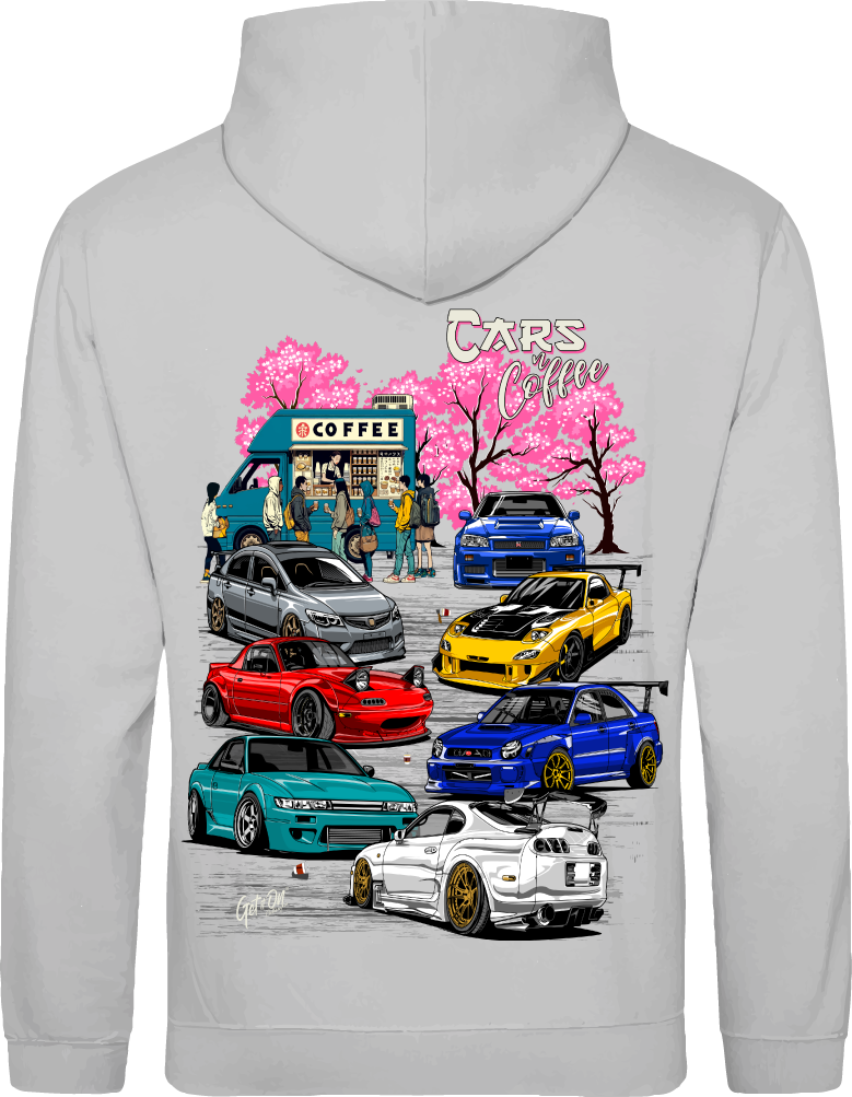 Thumbnail: CARS N COFFEE JDM HOODIE