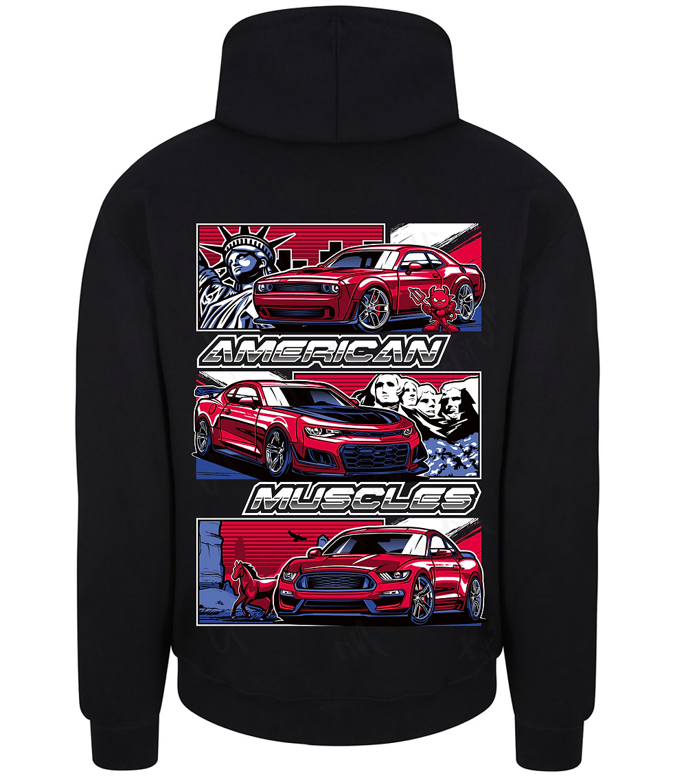 AMERICAN MUSCLE HOODIE