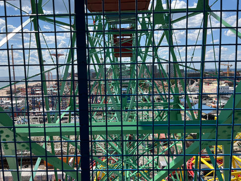 Deno's Wonder Wheel Rides and Cyclone Review- 8/18/22