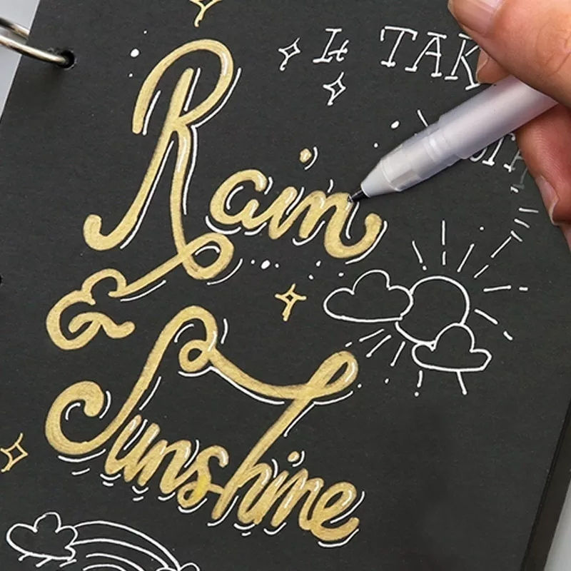 الصورة المصغرة: أقلام للرسم لون أبيض (10 أقلام)