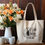 الصورة المصغرة: Canvas tote bag - Don't judge my story