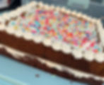 9x9in Brookie Cake