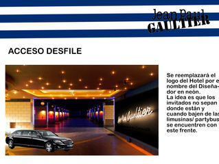 Acceso Desfile