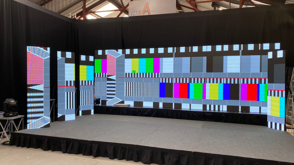 Stage & LED wall concept