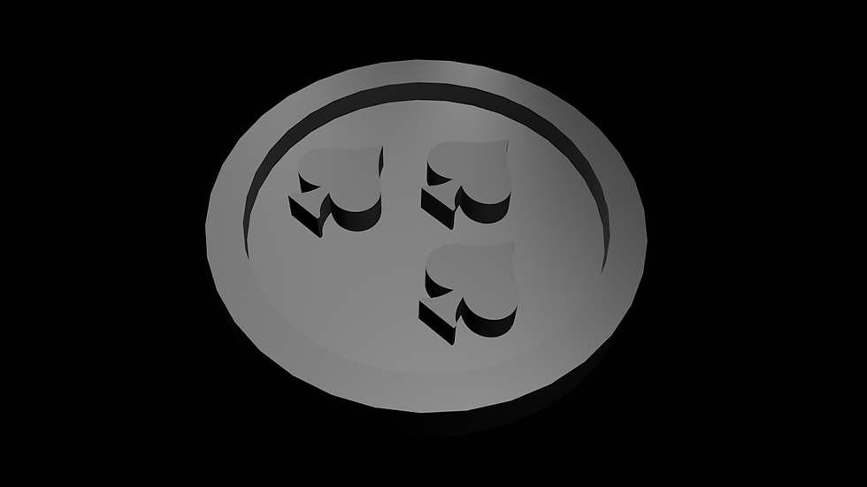 Thumbnail: Batman Miniatures Game Royal Flush Gang Tokens