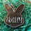 Thumbnail: Personalized BUNNY Easter Basket Tags, Easter Basket Kids Name Tag, Wooden Easte