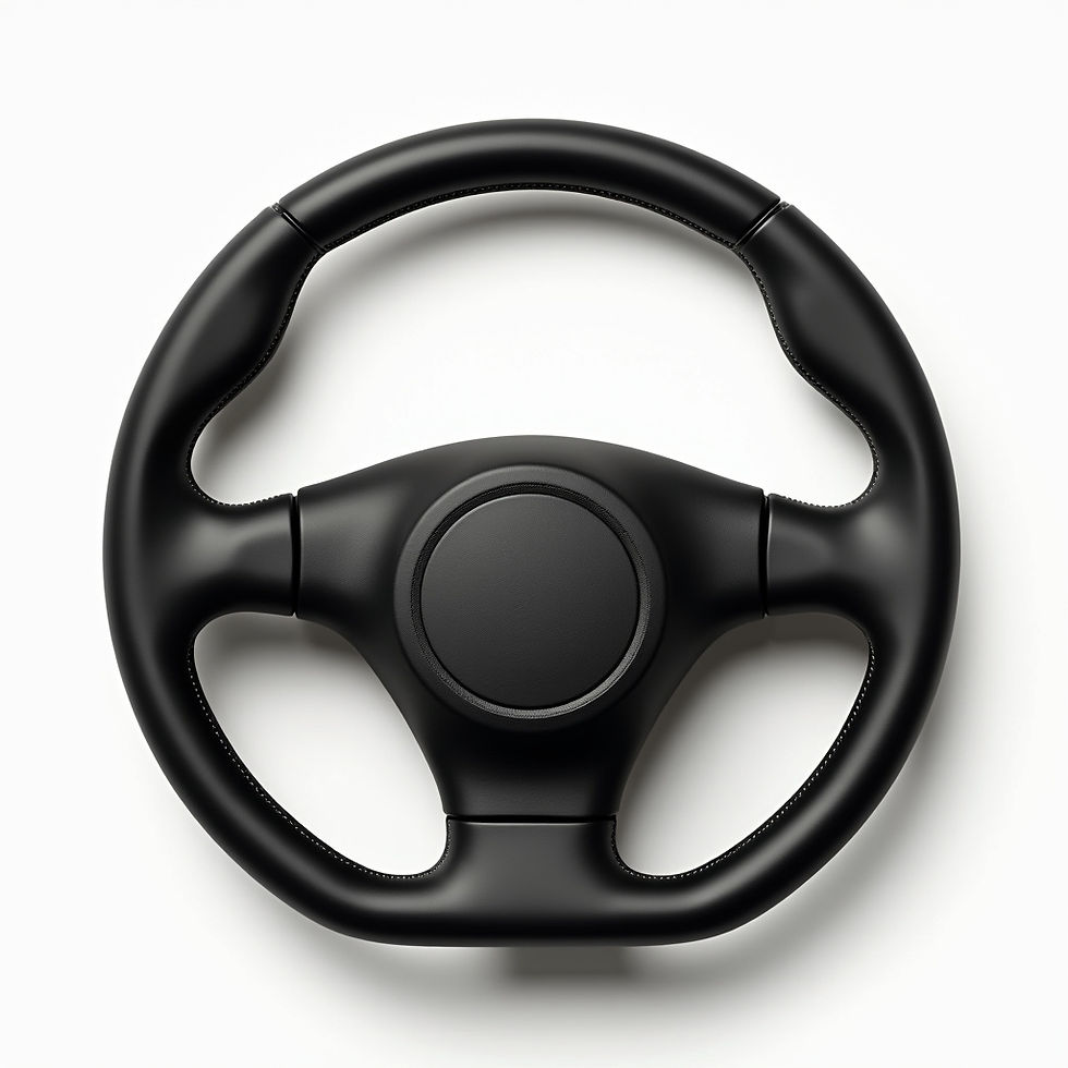 Volant Cuir Ergonomique