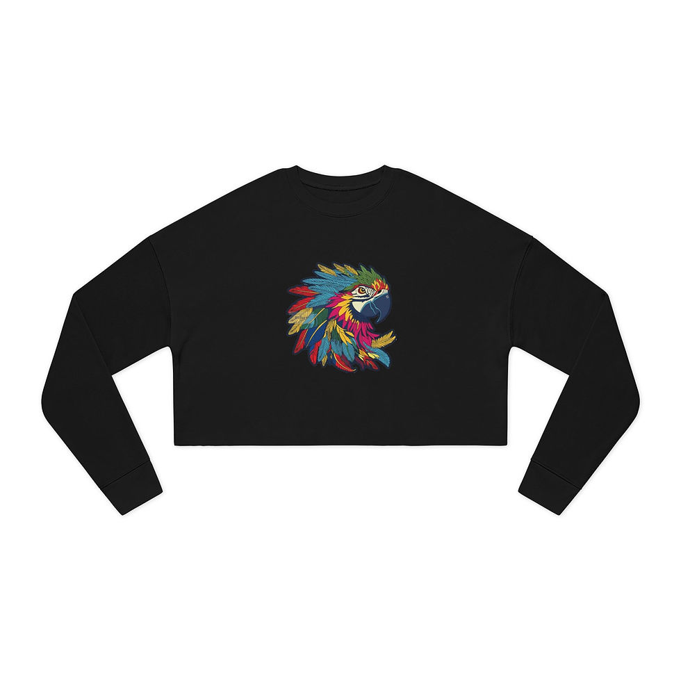 Thumbnail: Women's Cropped Sweatshirt