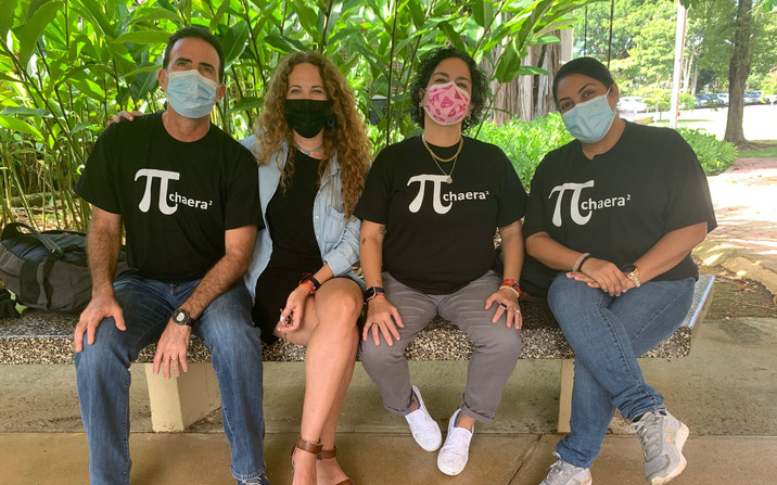 Profesores de matematicas en el Spirit Day