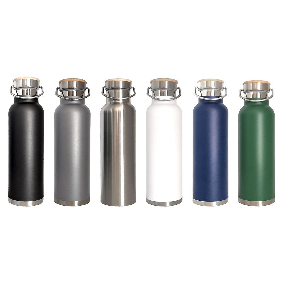 Thumbnail: 20 Oz. Double Walled Stainless Steel Vacuum Insulated Sport Water Bottle