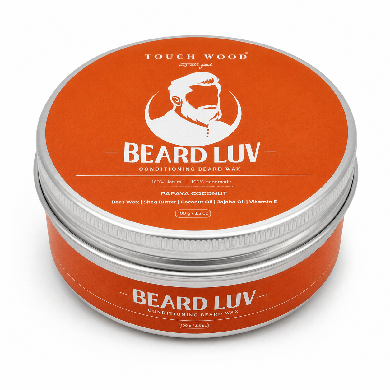 Beard Luv Conditioning Beard Wax – Papaya Coconut