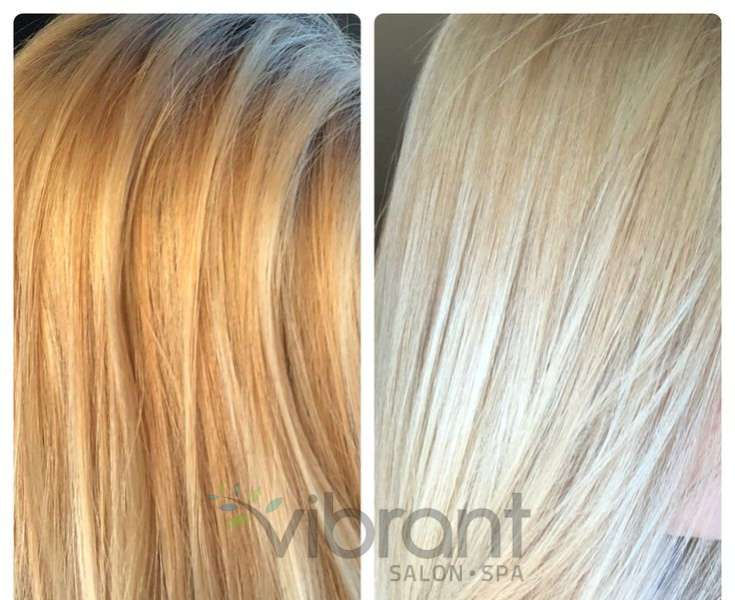 How to fix orange hair after bleaching?
