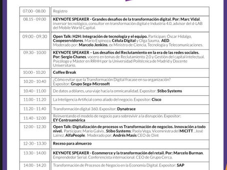 Conozca la agenda del Digital Transformation Summit Costa Rica