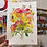 Miniatura: Lámina floral acuarela