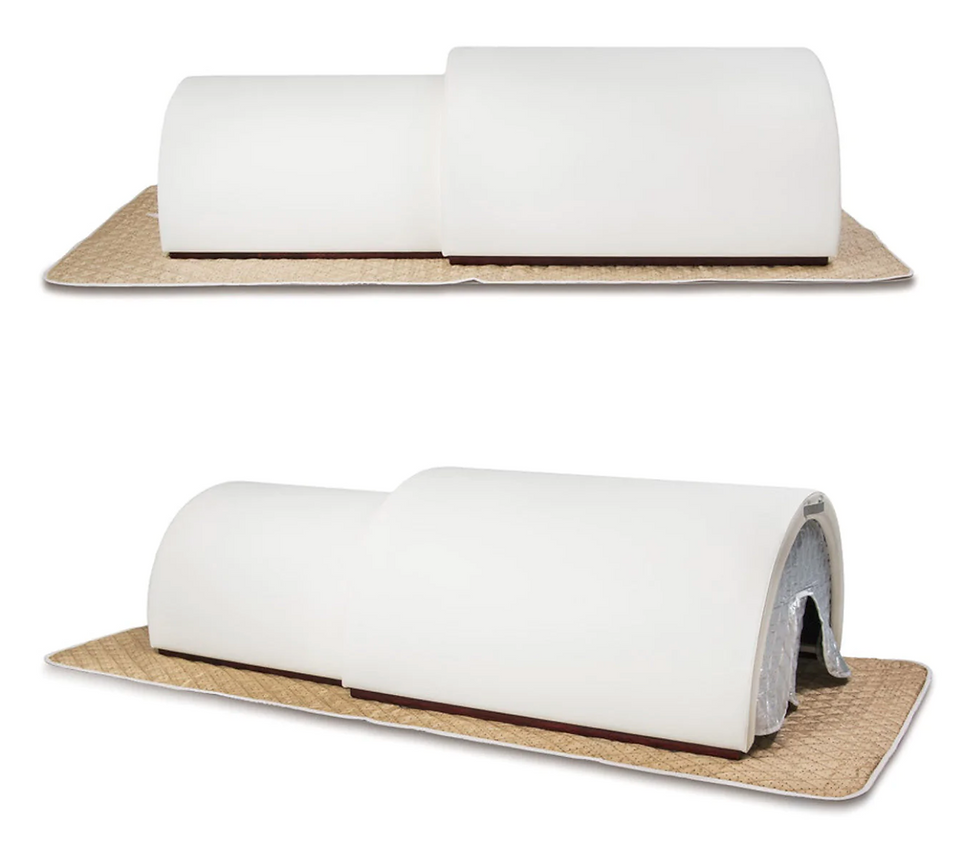 Ozone-Ready Far Infrared Sauna Dome With ALPHA-X Ozone Generator