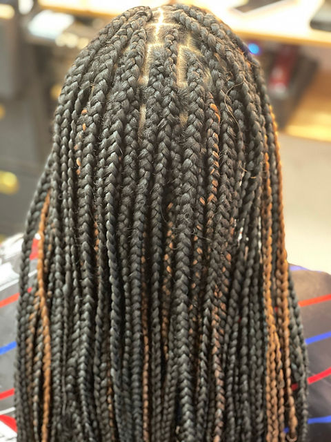 Black Woman with braids