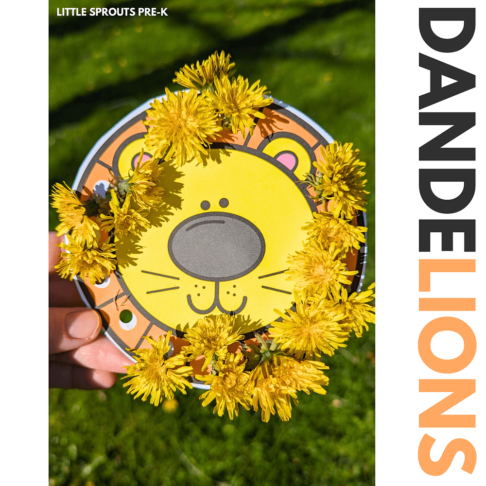 Outdoor Activity for Preschoolers: Unleash the fun of dandelions! 🌞
