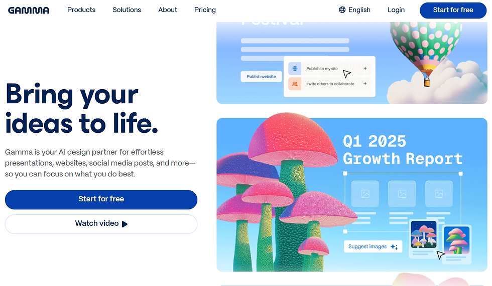 Gamma AI ilə Sürətli və Zərif Təqdimatlar: Dizayn Bacarığı Olmadan Peşəkar Slaydlar Yaradın