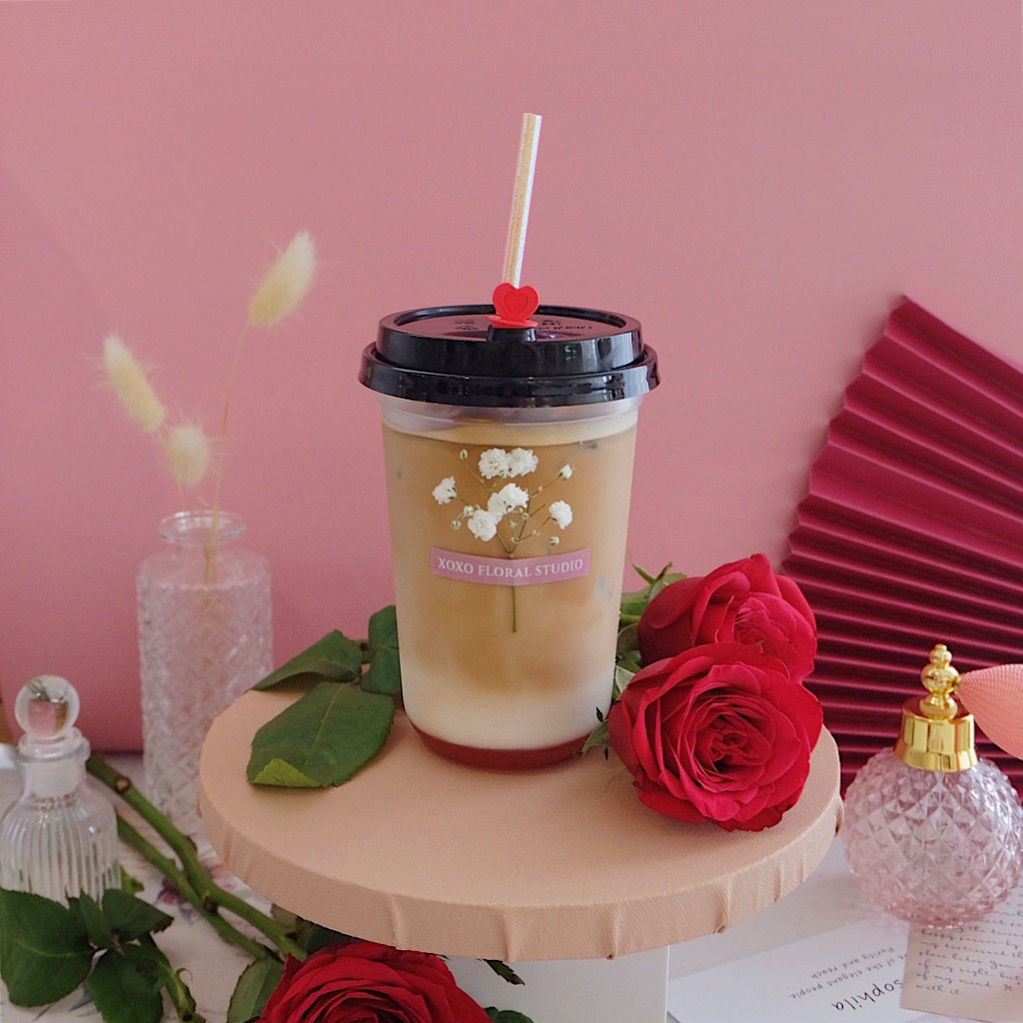 Iced Rose Latte