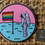 Thumbnail: Pride Flag Moon Iron on Badge