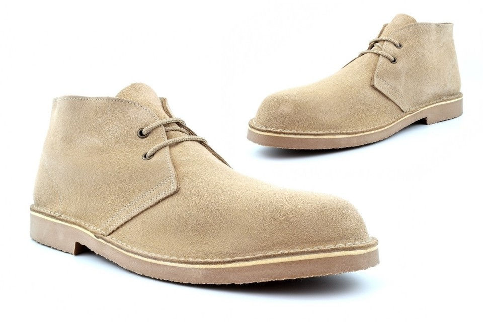 Men`s genuine leather suede boots :) ...