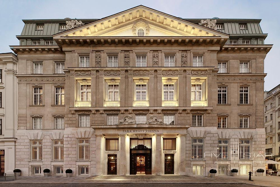Park Hyatt Hotel ( Vienna ) , with a more complete front view .