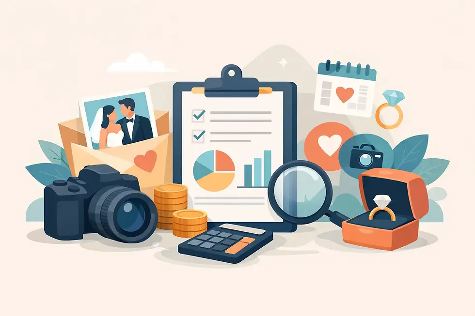 How to Budget Wedding Photography Well