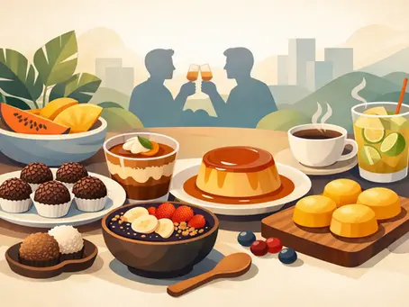 Brazilian Dessert Guide para receber amigos