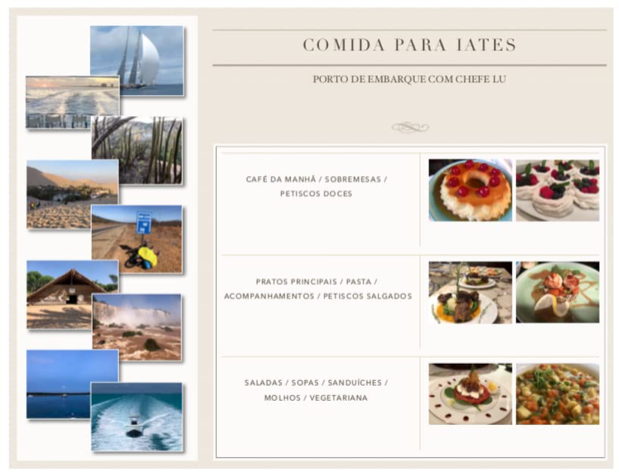COMIDA PARA IATES: PORTO DE EMBARQUE COM CHEFE LU (Portugués) Tapa Blanda – 1 de Enero de 2022