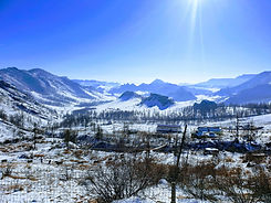 Terelj National Park in winter tour in Mongolia