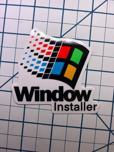 Windows Loading Sticker Windows | Glaziers Pride