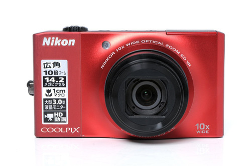 Nikon COOLPIX S8000 レッド デジカメ ニコン クールピクス Nikon CoolPix S8000 Red | Chukocamera
