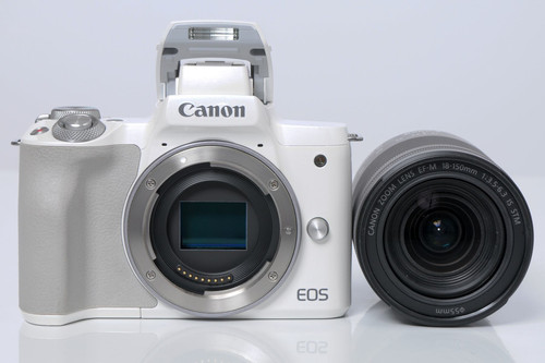 Canon EOS kiss M White EF-M 18-150 IS STM KIT | Chukocamera