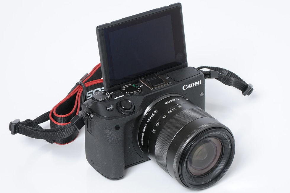 サムネイル： Canon EOS M3 EF-M 18-55/3.5-5.6 IS STM つき