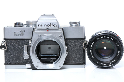Minolta SRT Super MC Rokkor PF50/1.7 つき | Chukocamera