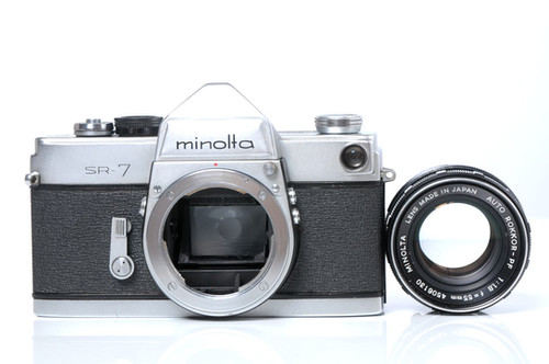 Minolta SR-7 AUTO ROKKOR-PF 55mm レンズセット Minolta SR-7 AUTO ROKKOR-PF 55mm レンズセット Minolta SR-7