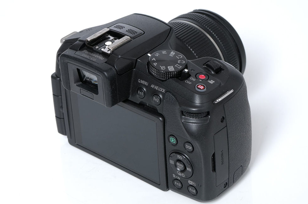 サムネイル： Panasonic Lumix DMC-G6 Black  G Vario14-42/3.5-5.6 OIS つき
