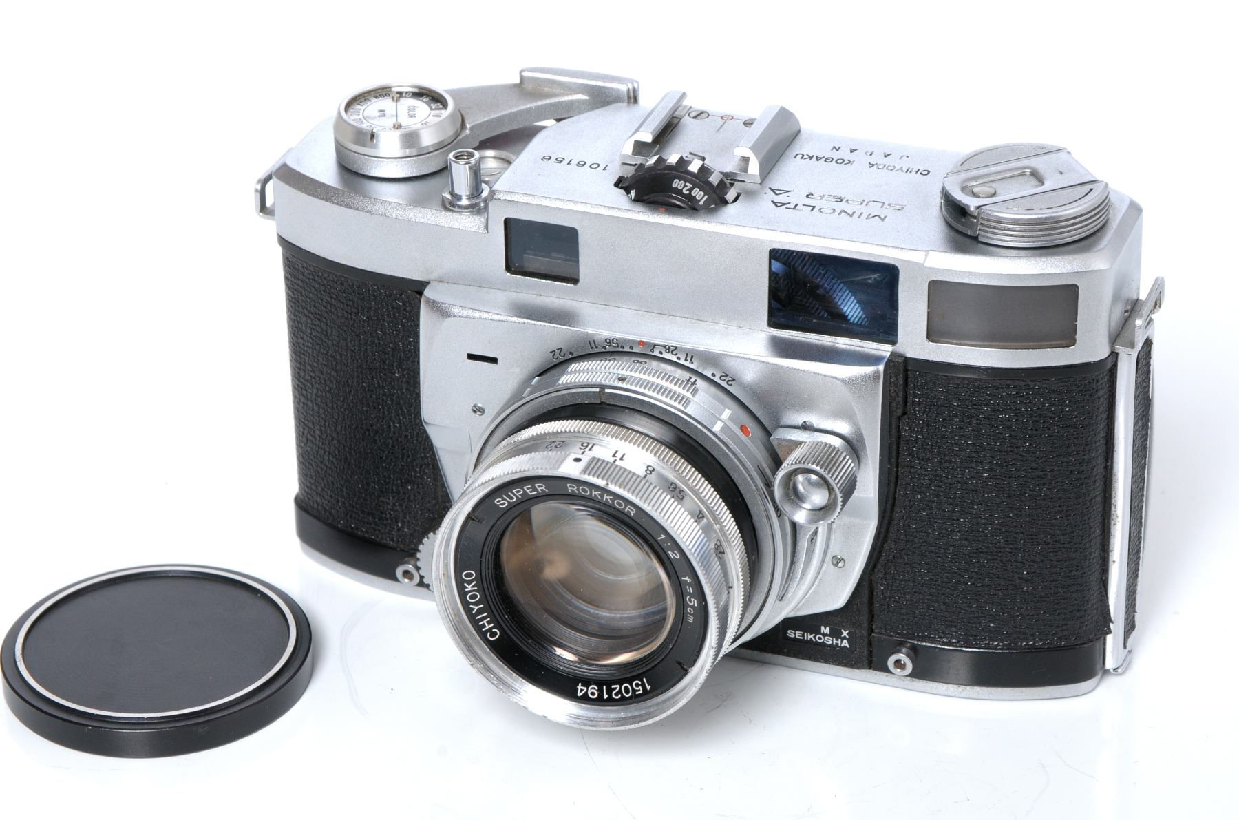 Minolta Super A   Super Rokkor 5cm/2 つき