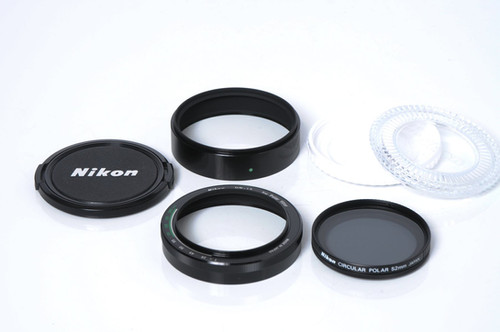 Nikon Circular Polar Filter 52mm PL用Hood HN-12 set | Chukocamera