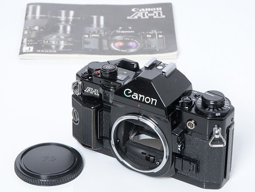 Canon A-1 Black | Chukocamera