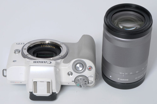Canon EOS kiss M White EF-M 18-150 IS STM KIT | Chukocamera