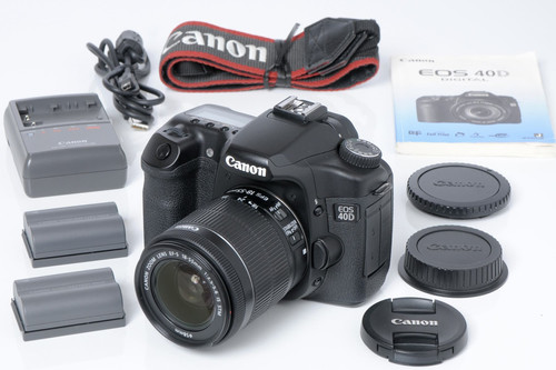 Canon EOS 40D EF-S18-55/3.5-5.6 IS STM つき | Chukocamera
