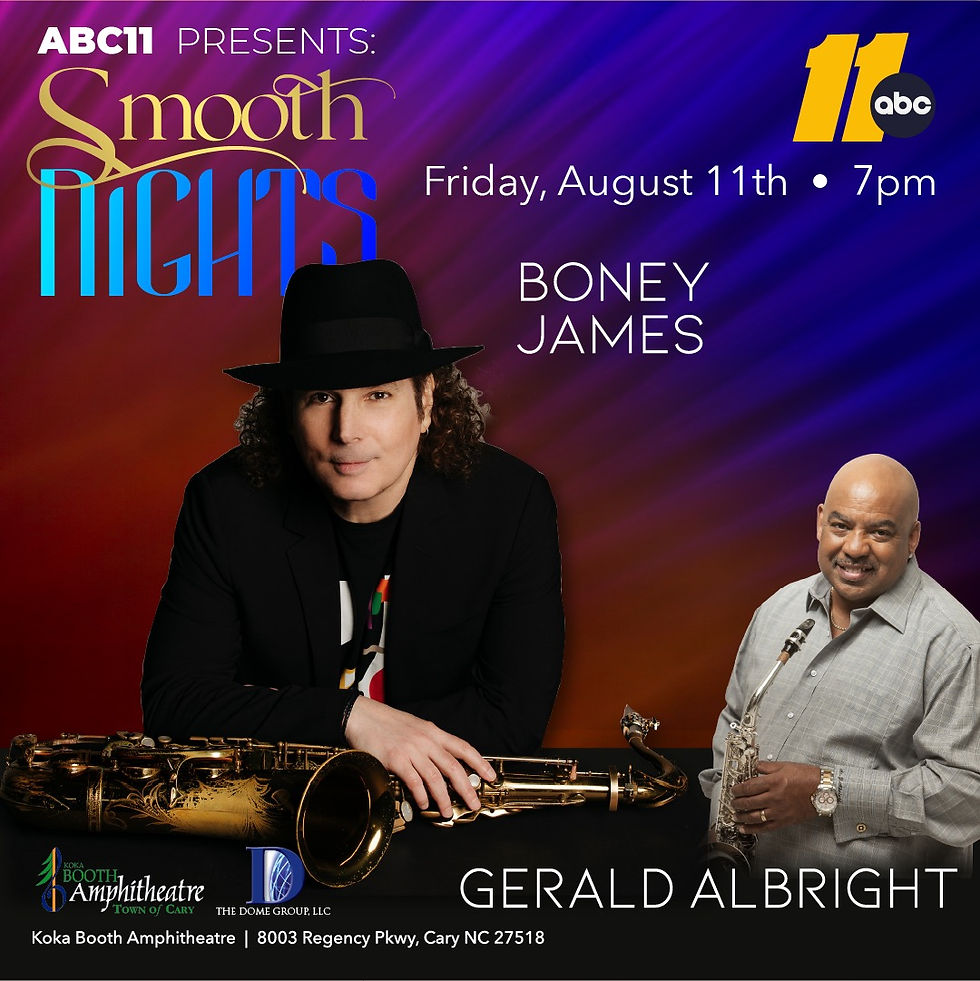 ABC11 Presents: Smooth Nights with Boney James and Gerald Albright